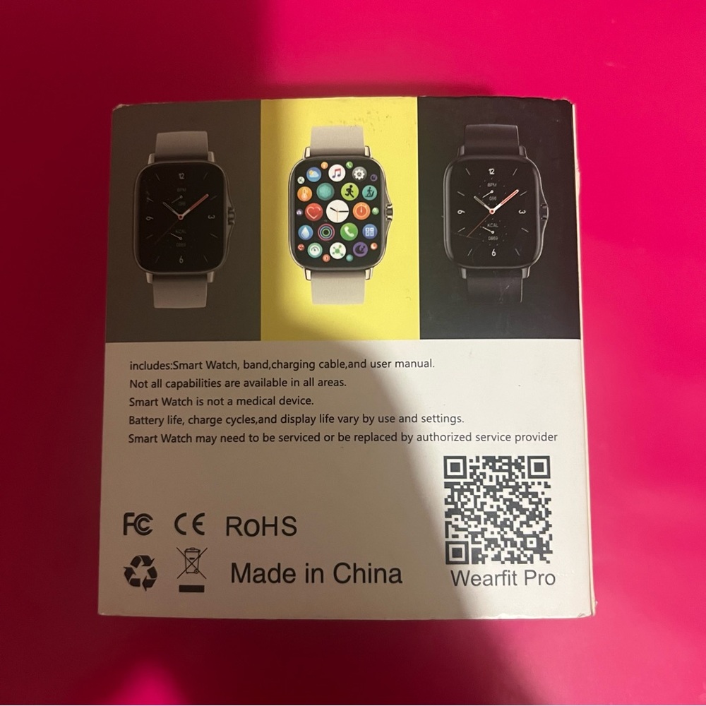DW 11 Black Smartwatch - Picture 2 of 6